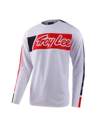 Jersey Troy Lee Designs SE PRO Air Vox Blanco