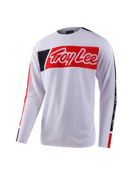 Jersey Troy Lee Designs SE PRO Air Vox Blanco