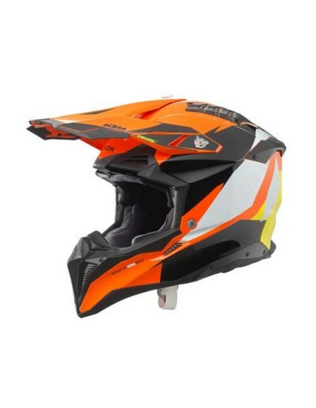 Casco KTM Aviator 3 Naranja/Blanco/Negro