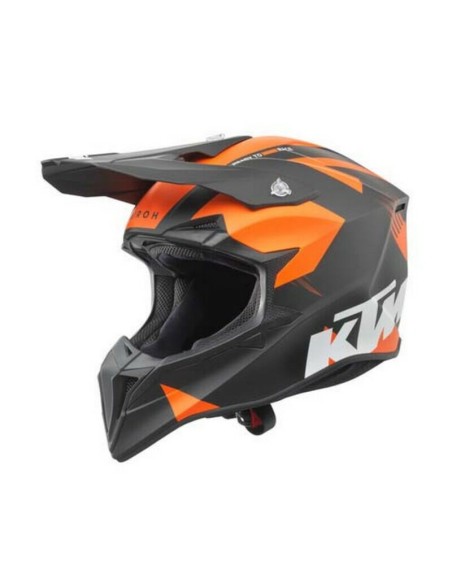 Casco KTM Wraaap Negro/Naranja