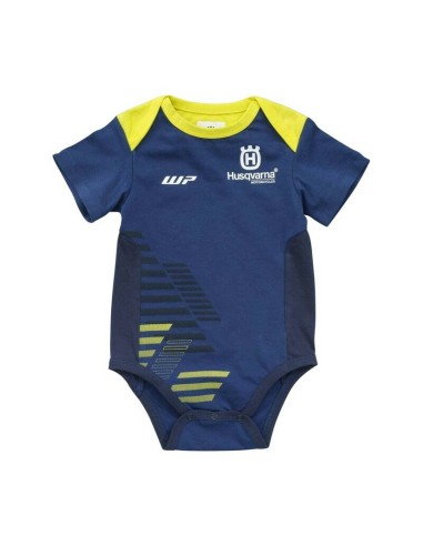 Body Bebé Husqvarna Team Azul/Amarillo