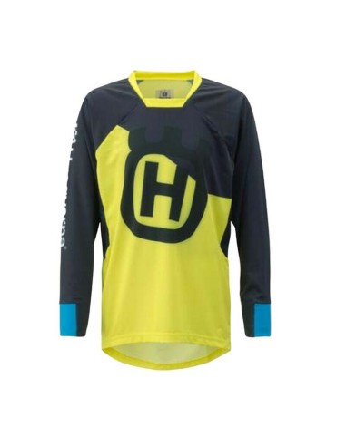 Jersey Infantil Husqvarna Railed EDrive Amarillo/Azul