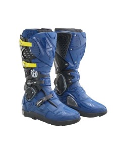 Botas Husqvarna Crossfire 3 SRS Azul/Amarillo
