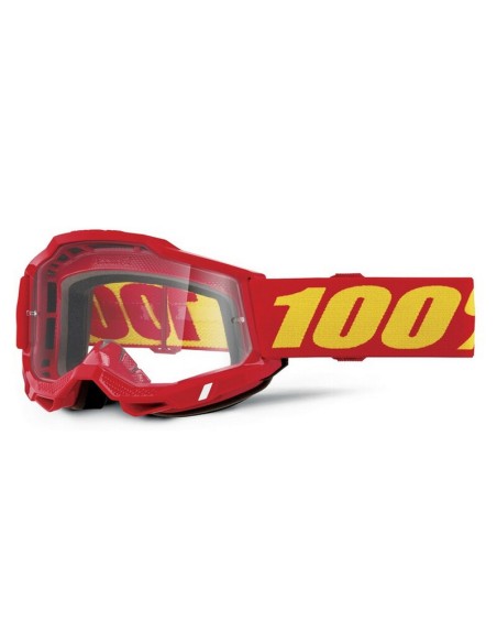 Gafas 100% Accuri 2 OTG M2 Lente Transparente Rojo