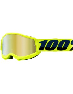 Gafas Infantiles 100% Accuri 2 Fluo Yellow Lente Espejo