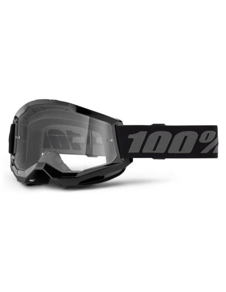 Gafas 100% Strata 2 M2 Lente Transparente Negro