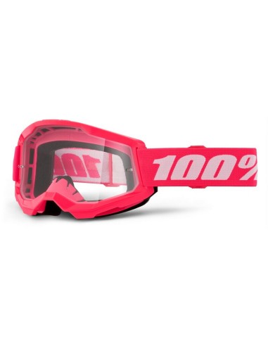 Gafas 100% Strata 2 M2 Lente Transparente Rosa