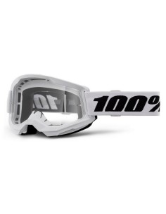 Gafas 100% Strata 2 M2 Lente Transparente Blanco