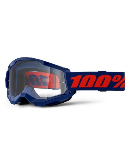 Gafas 100% Strata 2 M2 Lente Transparente Azul Marino