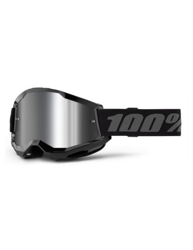 Gafas 100% Strata 2 M2 Lente Espejo Negro
