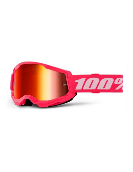 Gafas 100% Strata 2 M2 Lente Espejo Rosa