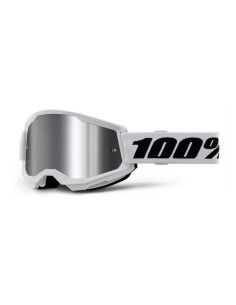 Gafas 100% Strata 2 M2 Lente Espejo Blanco
