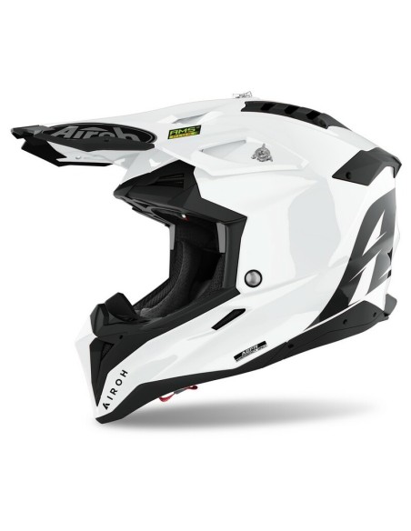 Casco Airoh Aviator 3 Color Blanco Brillante