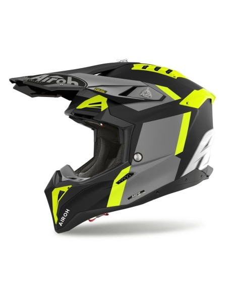 Casco Airoh Aviator 3 Glory Amarillo