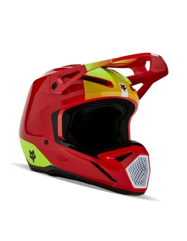 Casco Fox V1 Ballast Rojo Fluor
