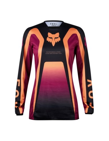 Jersey Mujer Fox 180 Ballast Negro/Granate