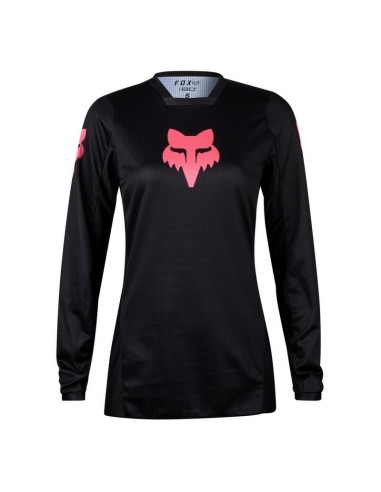 Jersey Mujer Fox 180 Blackout Negro/Rosa
