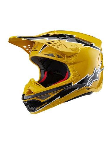 Casco Alpinestars Supertech M10 Ampress Amarillo