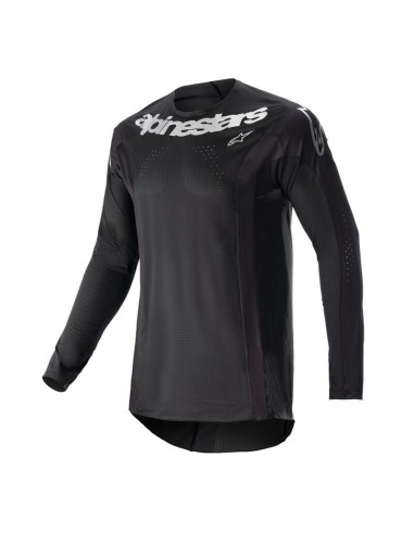Jersey Alpinestars Techstar Arch Negro/Plata