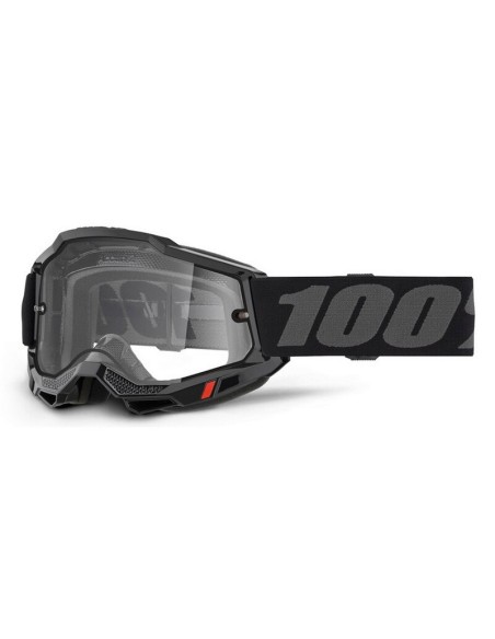 Gafas 100% Accuri 2 Enduro M2 Lente Transparente Negro