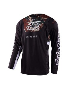 Jersey Troy Lee Designs GP PRO Blends Camuflaje Negro