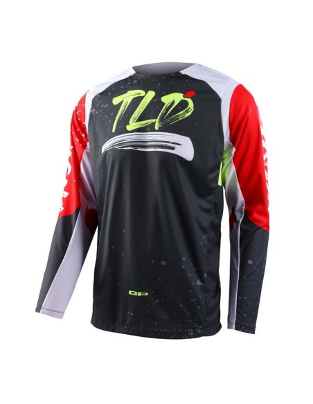Jersey Troy Lee Designs GP PRO Partical Negro/Rojo