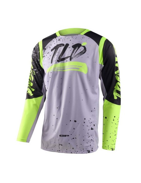 Jersey Troy Lee Designs GP PRO Partical Gris/Amarillo