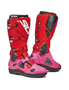 Botas Sidi Crossfire 3 SRS Limited Edition Rojo/Rosa