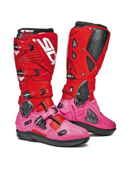 Botas Sidi Crossfire 3 SRS Limited Edition Rojo/Rosa