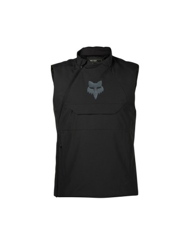 Chaleco Cortavientos Fox Ranger Off Road Negro