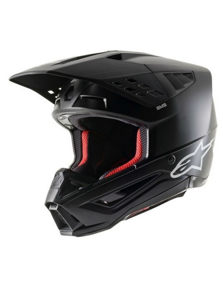 Casco Alpinestars S-M5 Solid ECE 22.06 Negro Mate