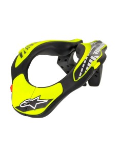 Collarín Infantil Alpinestars Negro/Amarillo Fluor