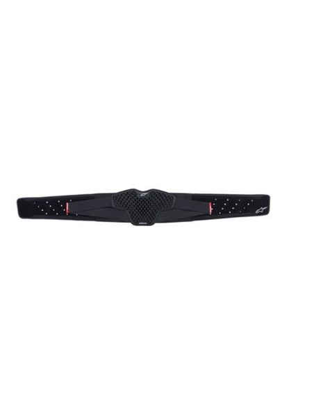Faja Infantil Alpinestars Sequence Negro/Rojo Negro