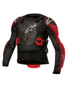 Peto Integral Infantil Alpinestars Bionic Tech Negro/Blanco