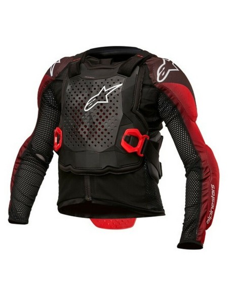 Peto Integral Infantil Alpinestars Bionic Tech Negro/Blanco
