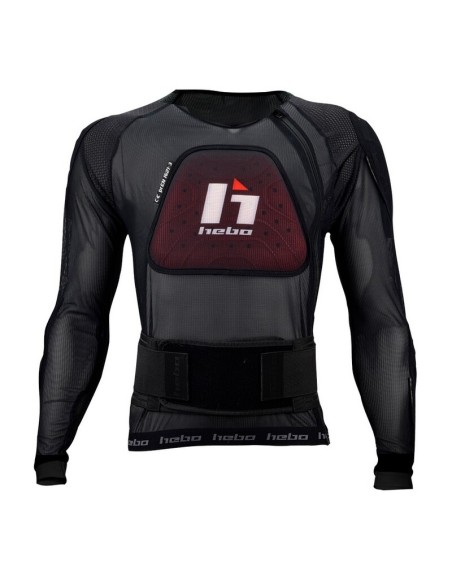 Chaqueta Protectora Hebo Defender Pro Belt Negro