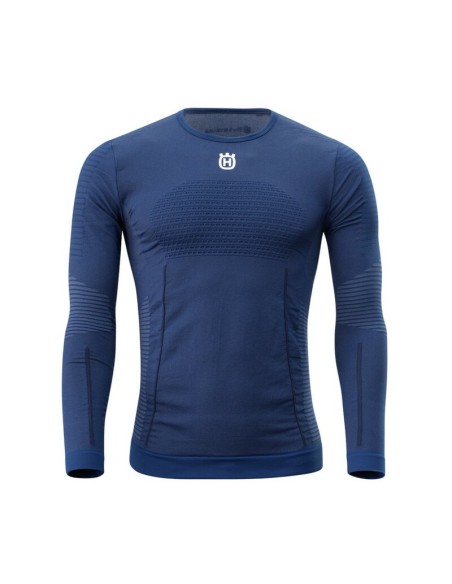 Camiseta Interior Manga Larga Husqvarna Copper Azul