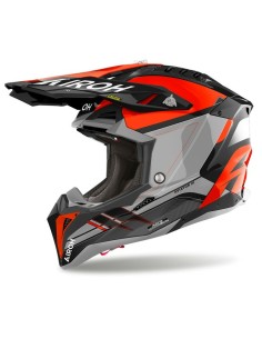 Casco Airoh Aviator 3 Saber Gloss Naranja