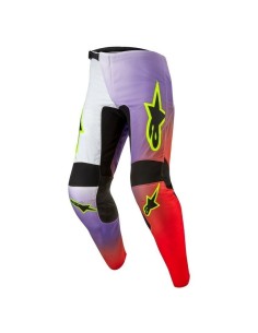 Pantalón Alpinestars Fluid Lucent Blanco/Rojo