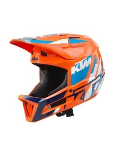 Casco Infantil KTM Gravity E-Drive Naranja/Azul/Blanco