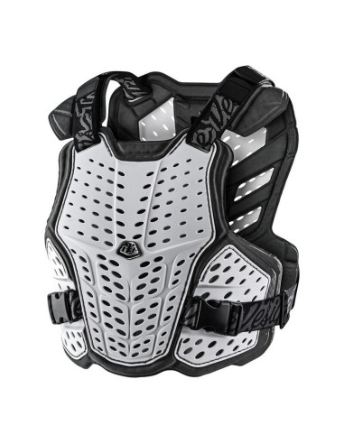 Peto Troy Lee Designs Rockfight Blanco