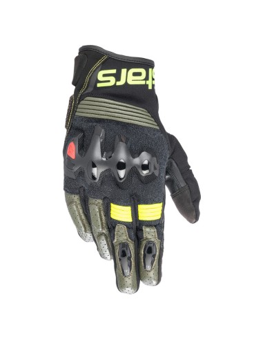 Guantes Alpinestars Harok Negro/Amarillo Fluo