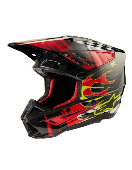 Casco Alpinestars S-M5 Rash Rojo