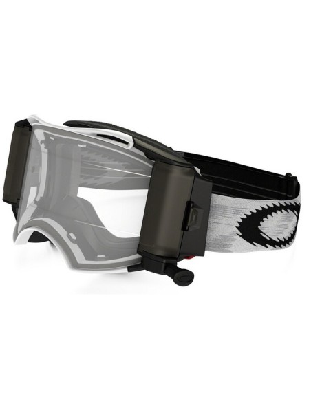 Gafas con Roll-Off Oakley Airbrake MX Blanco