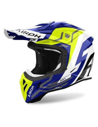 Casco Airoh Aviator Ace 2 Ground Gloss Amarillo