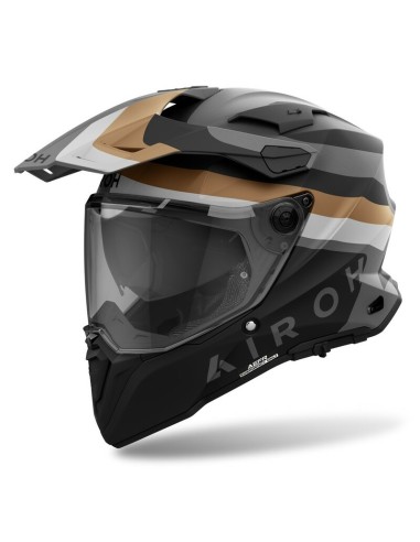 Casco Airoh Commander 2 Doom Matt Oro