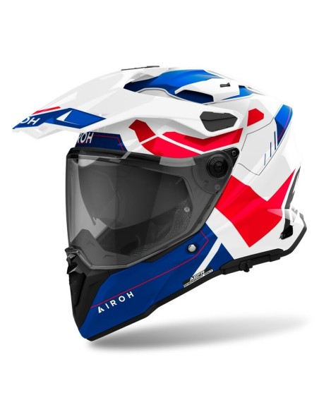 Casco Airoh Commander 2 Reveal Gloss Azul/Rojo