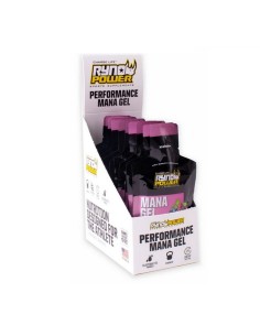 Gel Ryno Power Mana Performance Pack 12 Unidades Mixed Berries