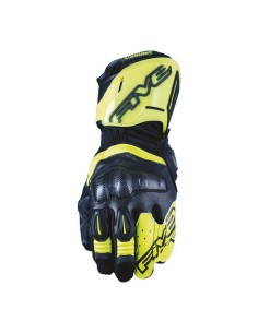 Guantes Five RFX WP Negro/Amarillo Fluo