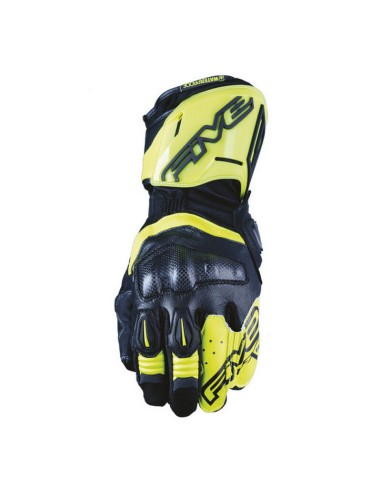 Guantes Five RFX WP Negro/Amarillo Fluo